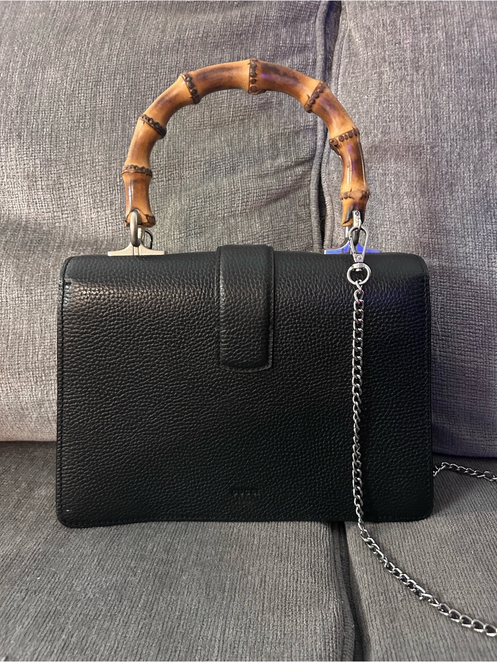 Authentic Gucci Dionysus Bamboo Top Handle Bag - Picture 2 of 4